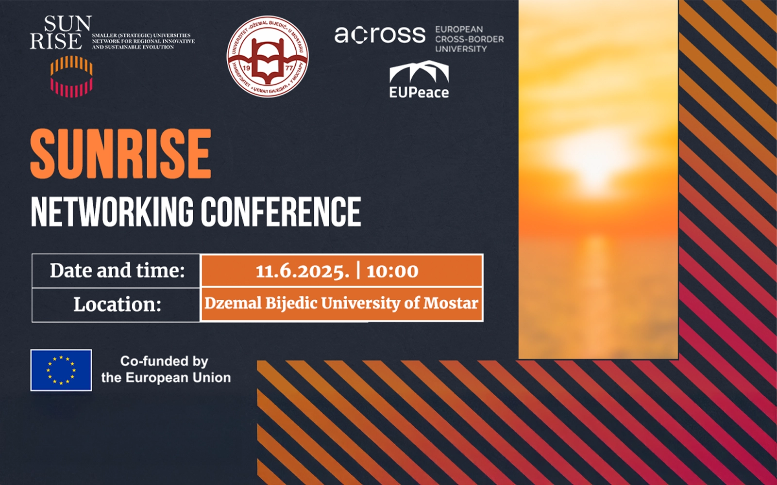 Mostar to Host SUNRISE Networking Conference – Spotlight on European University Alliances