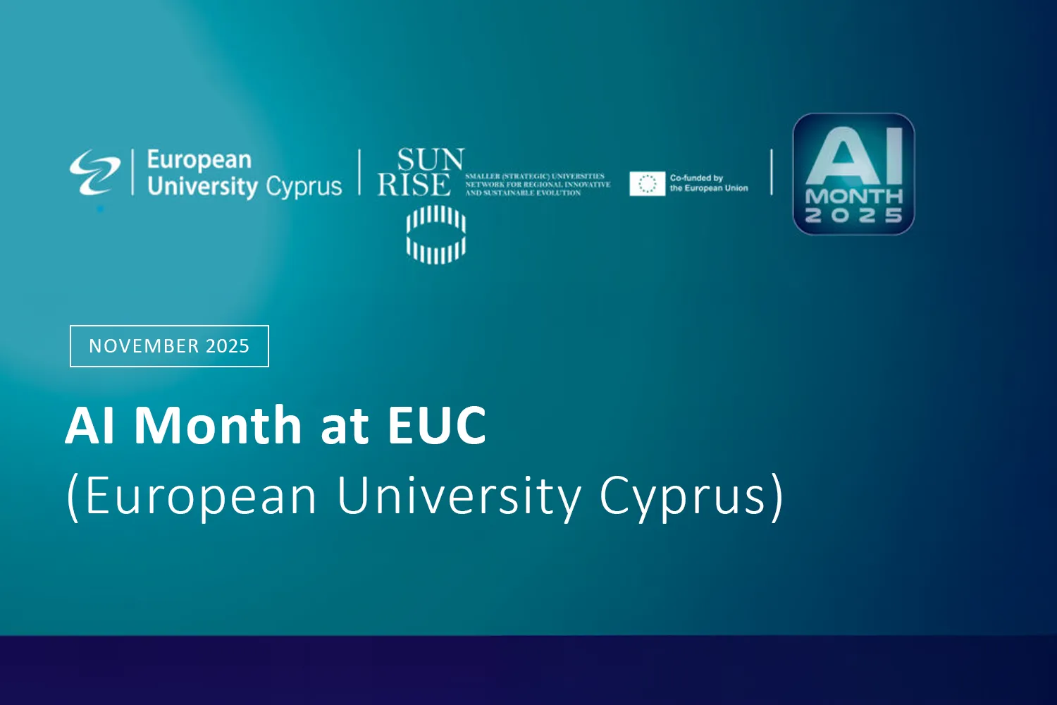 Artificial Intelligence Month (AI Month) - EUC