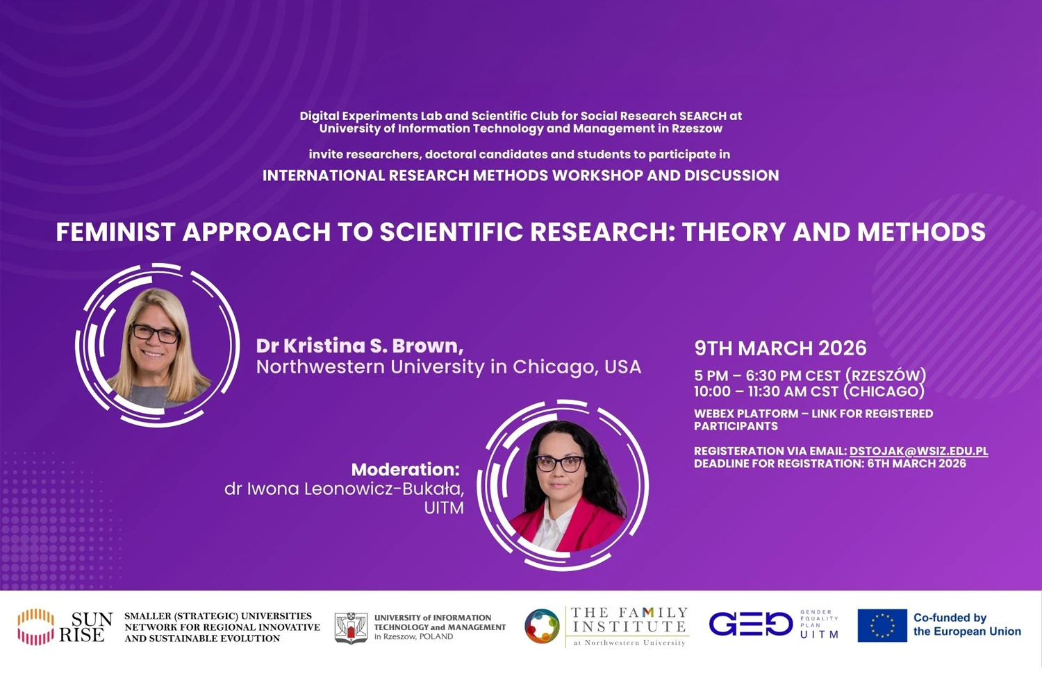 Feminist approach to research – open methodological workshop for researchers and doctoral students