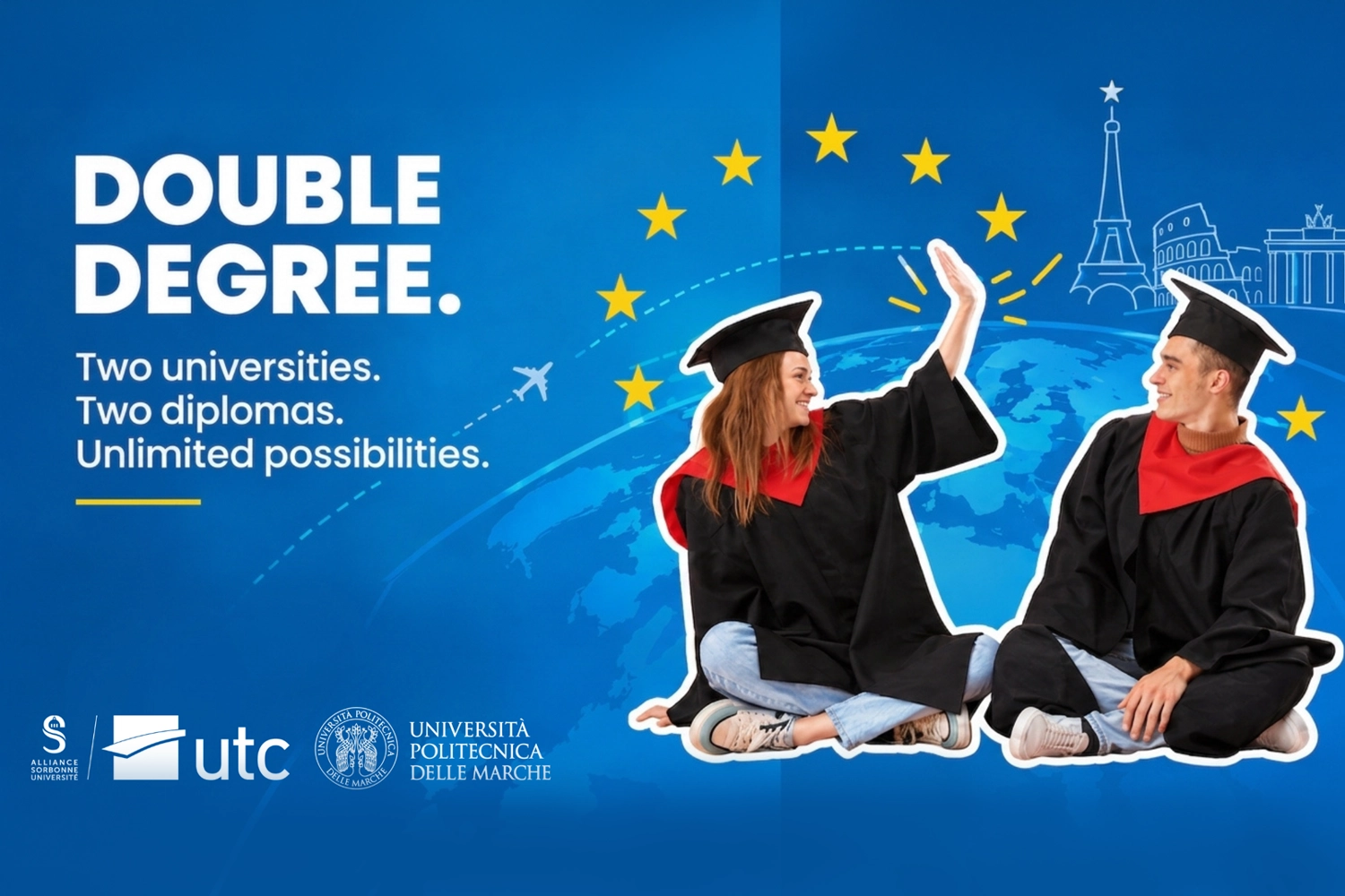 SUNRISE celebrates the signature of its first double degree between UTC and UNIVPM